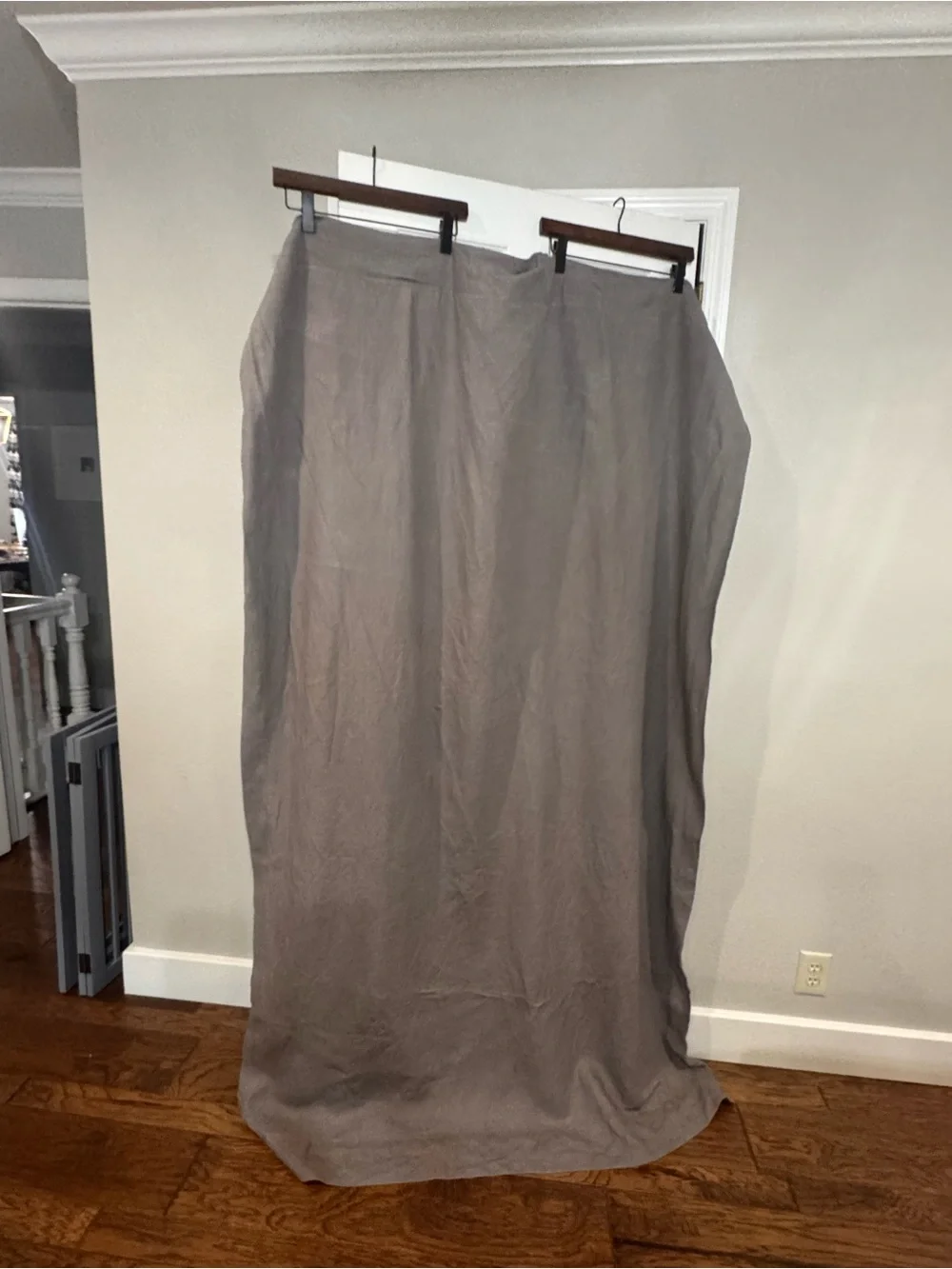 Restoration Hardware Belgian Linen Textured Curtain Panels - 2 panels